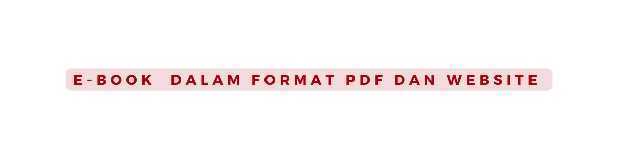 E book dalam format pdf dan website